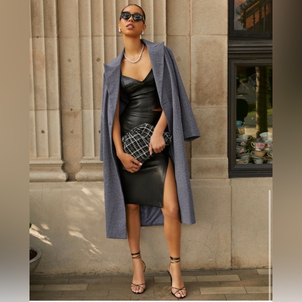 Blue trenchcoat brand new!